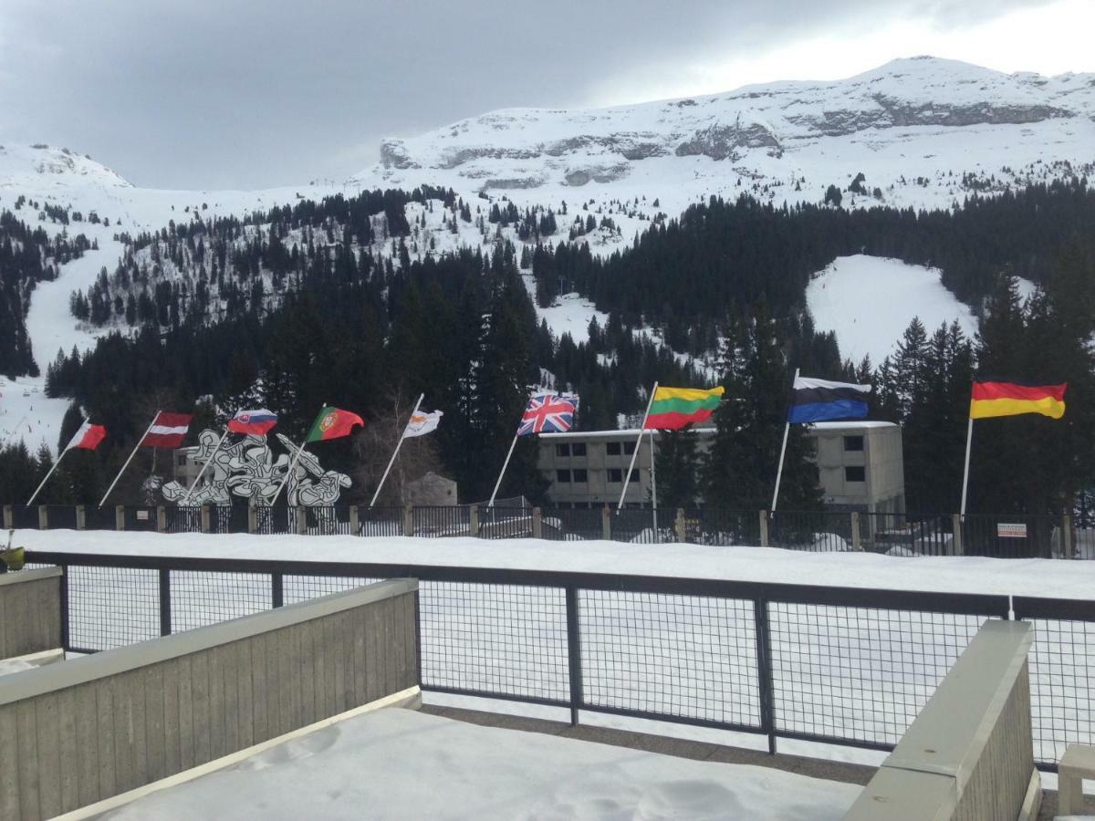 Flaine Forum I1 Cassiopee Duplex Mezzanines & Terrasse Kültér fotó